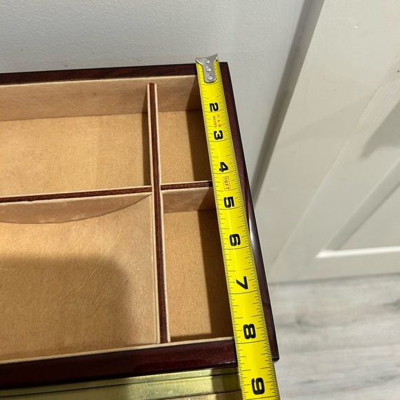 Neiman Marcus Wood Vanity Tray Brown - Picture 11 of 12